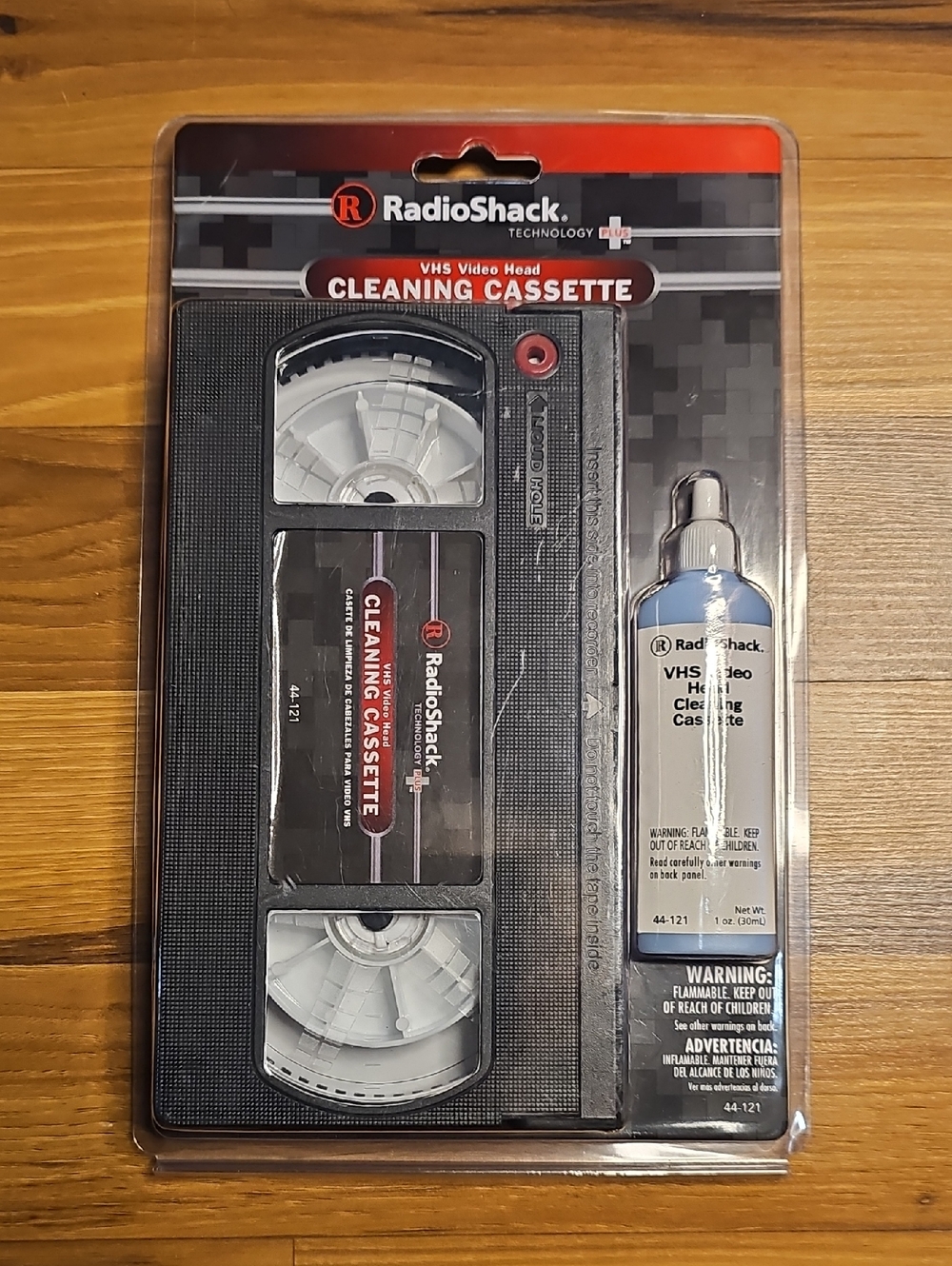 RadioShack VHS Cleaning Cassette Sealed New Old Stock